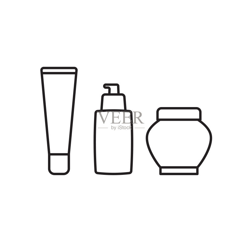 化妆品产品图标图标素材