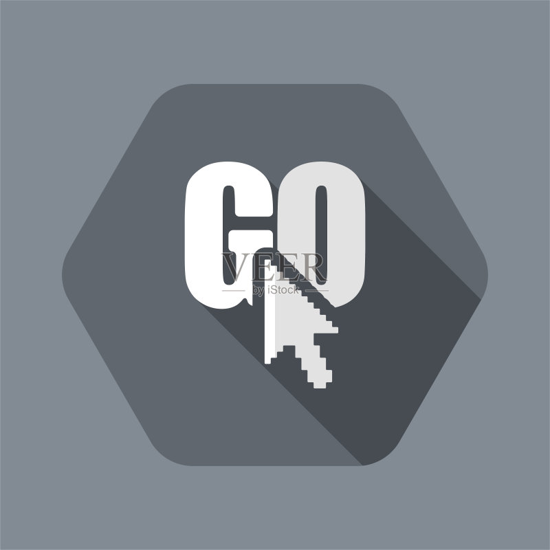 GO网页按钮图标矢量图图标素材