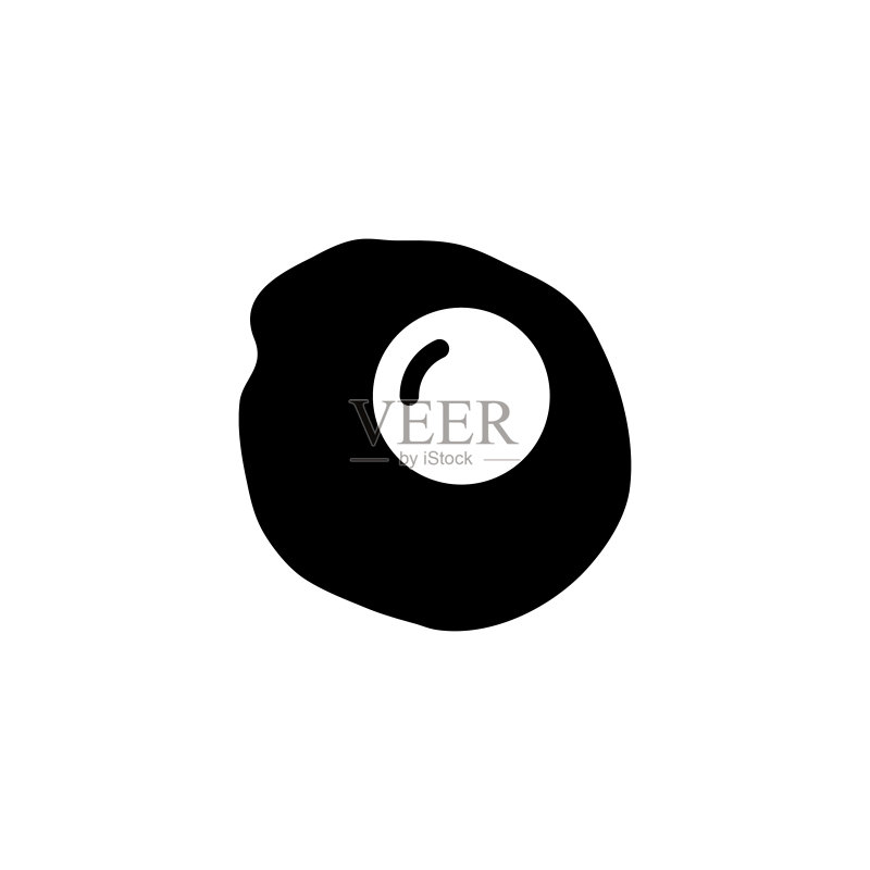 煎蛋图标矢量图图标素材