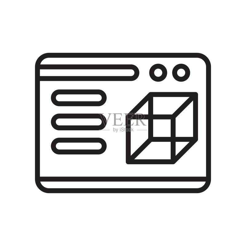 3D打印图标矢量素材图标素材