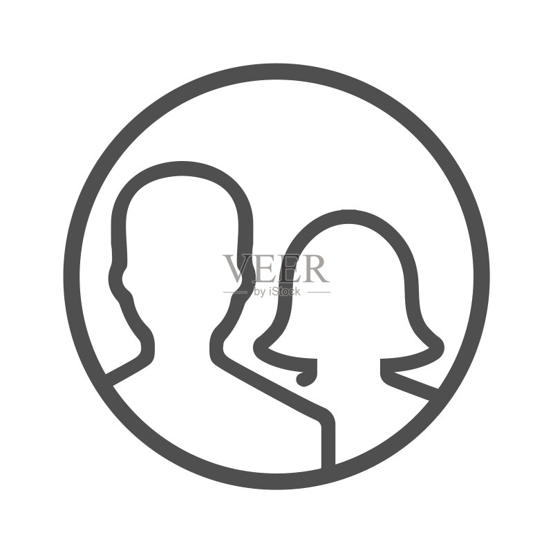 用户情侣图标图标素材