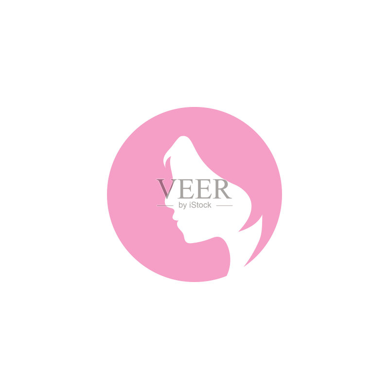 女性图形图标设计模板矢量图图标素材