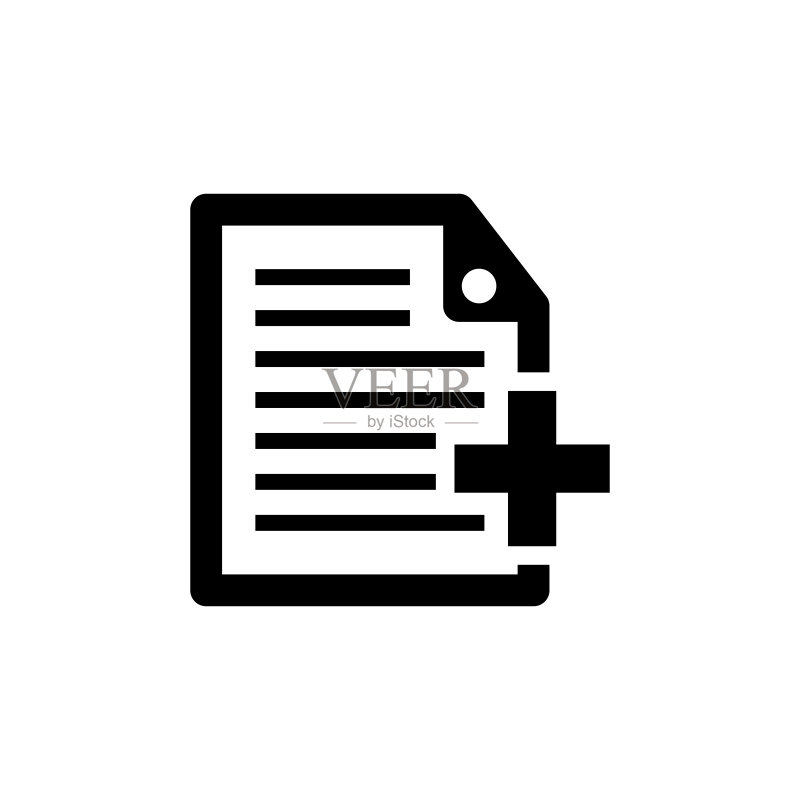 医疗报告图标图标素材