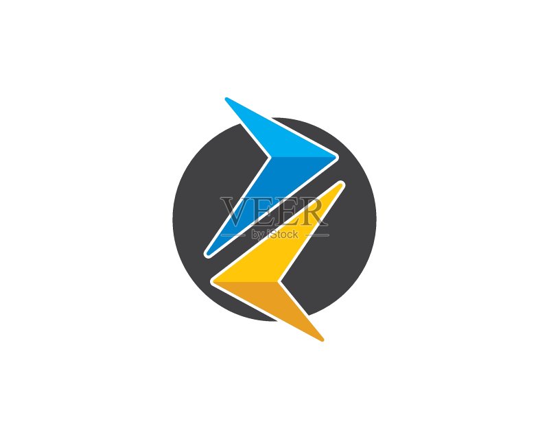 箭头图标集矢量图Logo模板图标素材