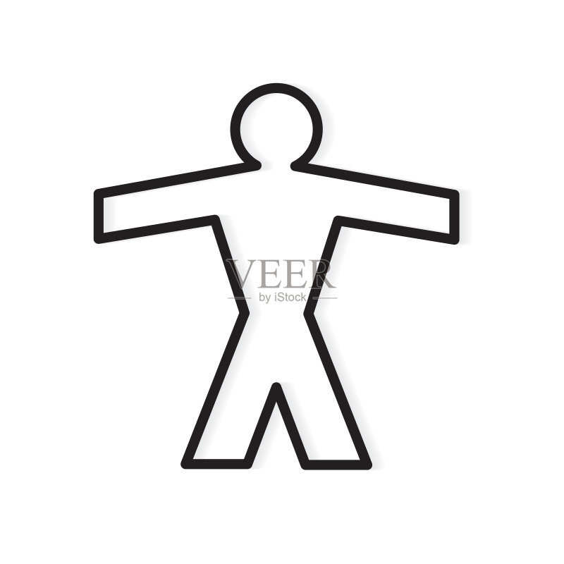 人的轮廓图标图标素材
