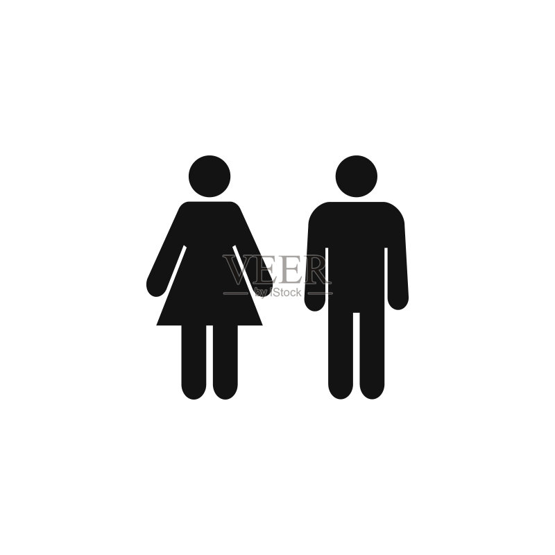 男人和女孩图标矢量素材图标素材