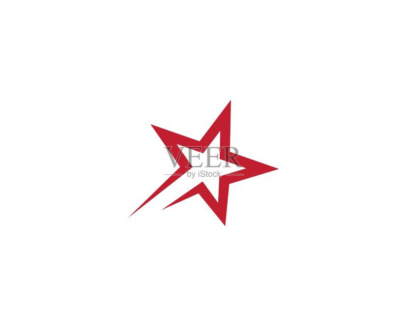 明星矢量图标图标素材