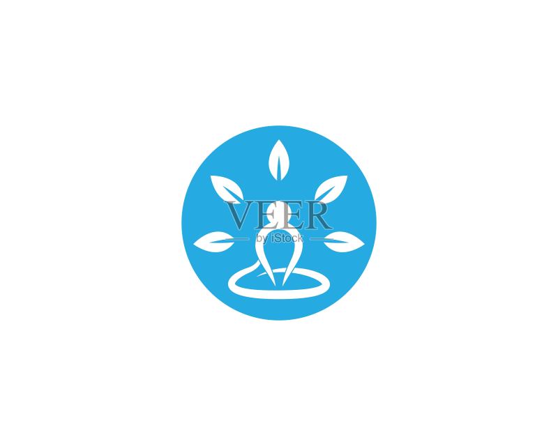 Wellnes符号向量图标图标素材