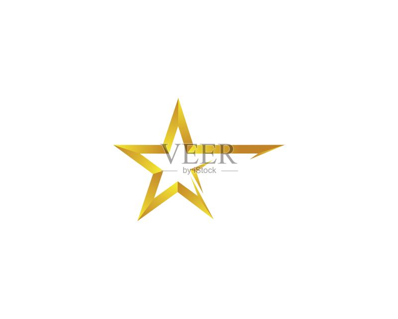 明星矢量图标图标素材