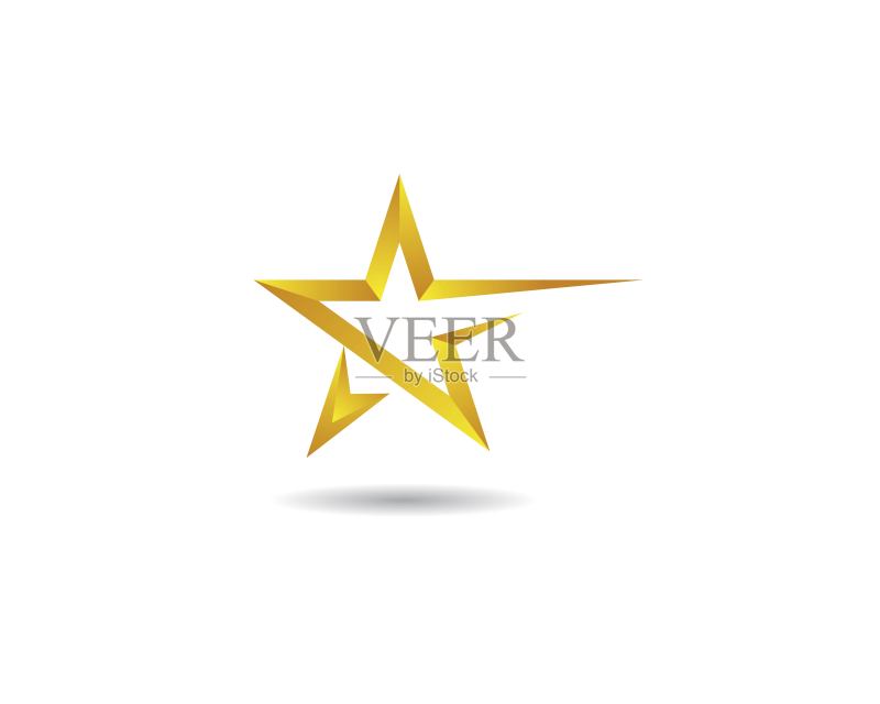 明星矢量图标图标素材
