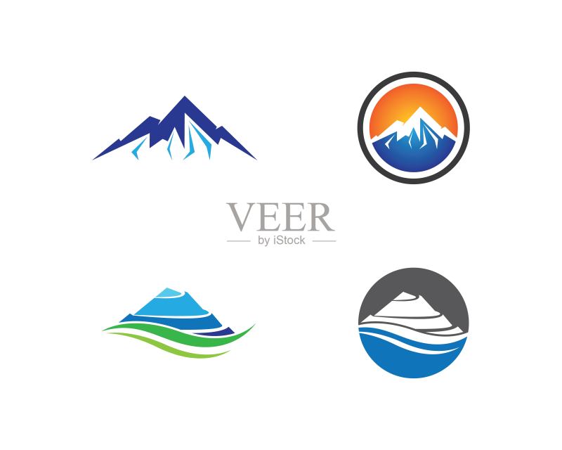 山矢量图标图标素材