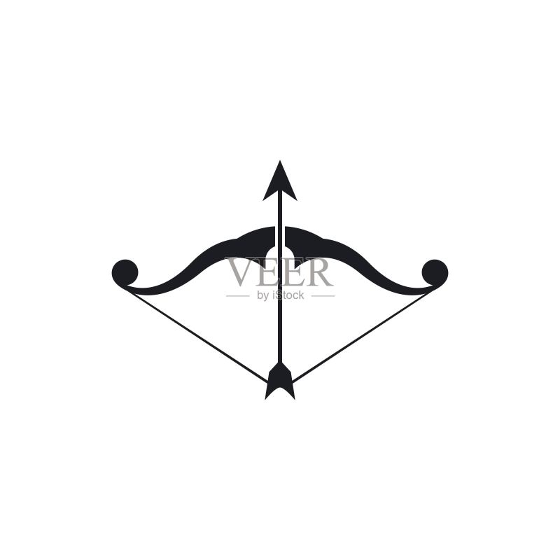 弓箭手logo矢量图标图标素材