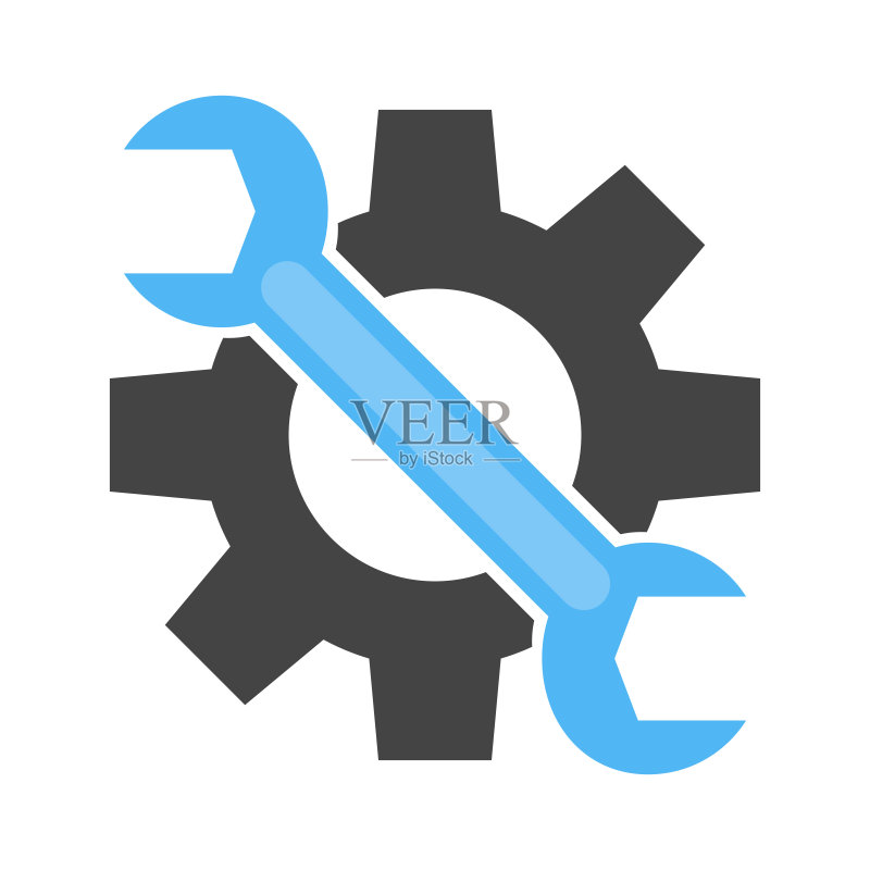 服务工具图标扁平矢量图图标素材