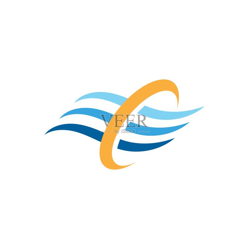 水波图标矢量图标素材
