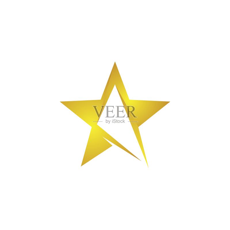 星形矢量图标插图设计图标素材