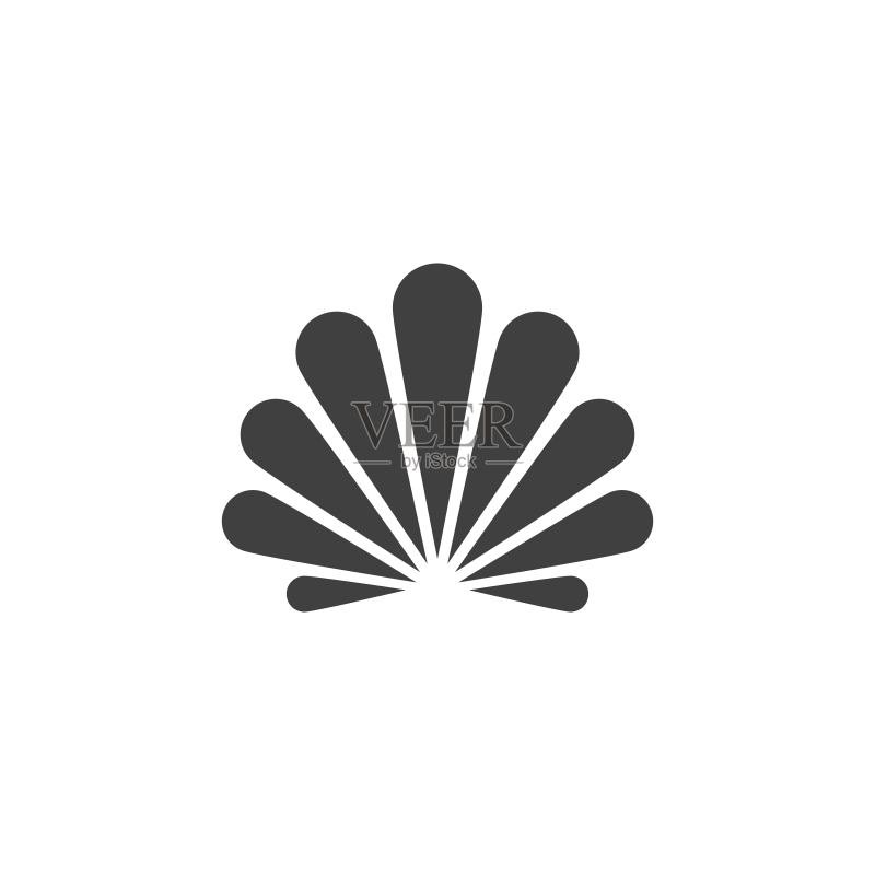 贝壳矢量图标图标素材