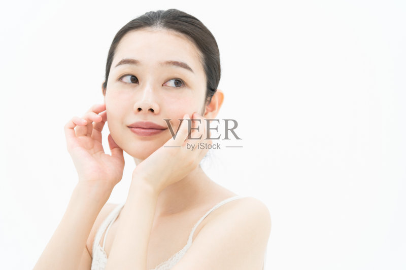 年轻女子的美丽形象正版图片素材