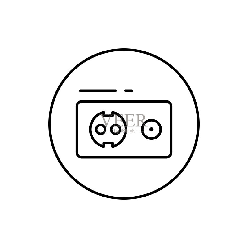 插座连接器图标图标素材