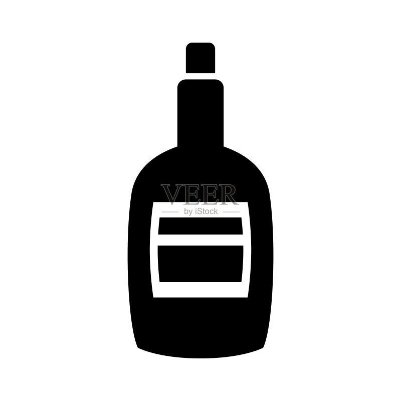 葡萄酒瓶图标图标素材