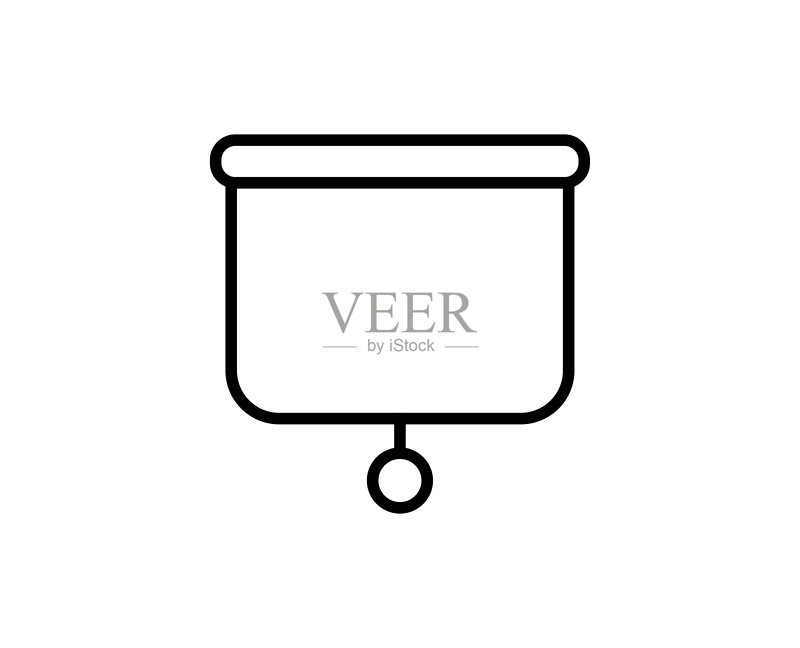 演示板线条图标图标素材
