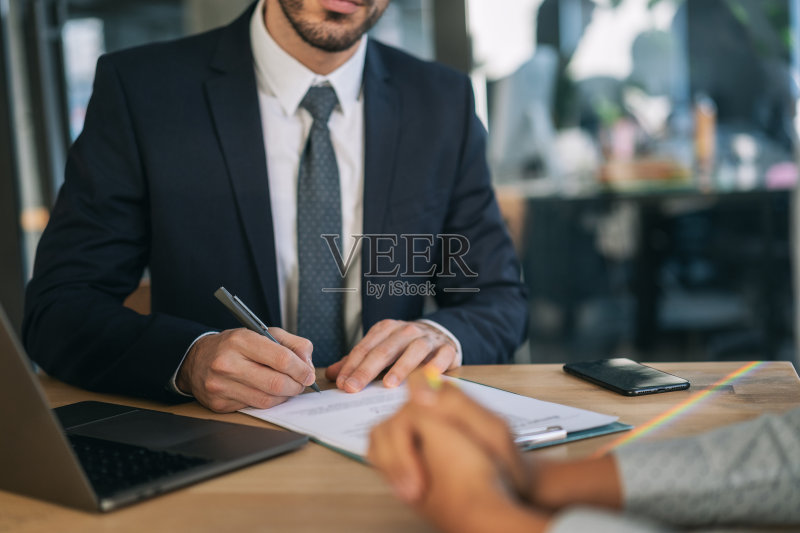 签署合同正版图片素材