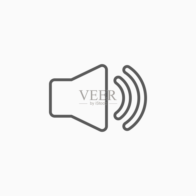 扬声器图标图标素材
