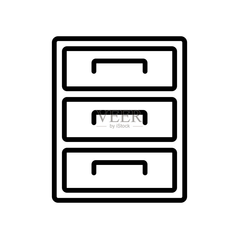 家具图标矢量设计模板图标素材