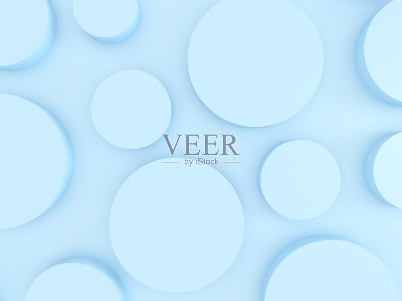 蓝色的抽象背景正版插画素材