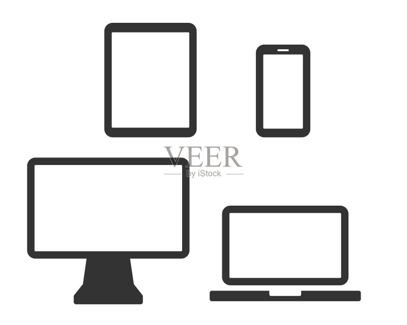 四种小工具图标矢量集图标素材