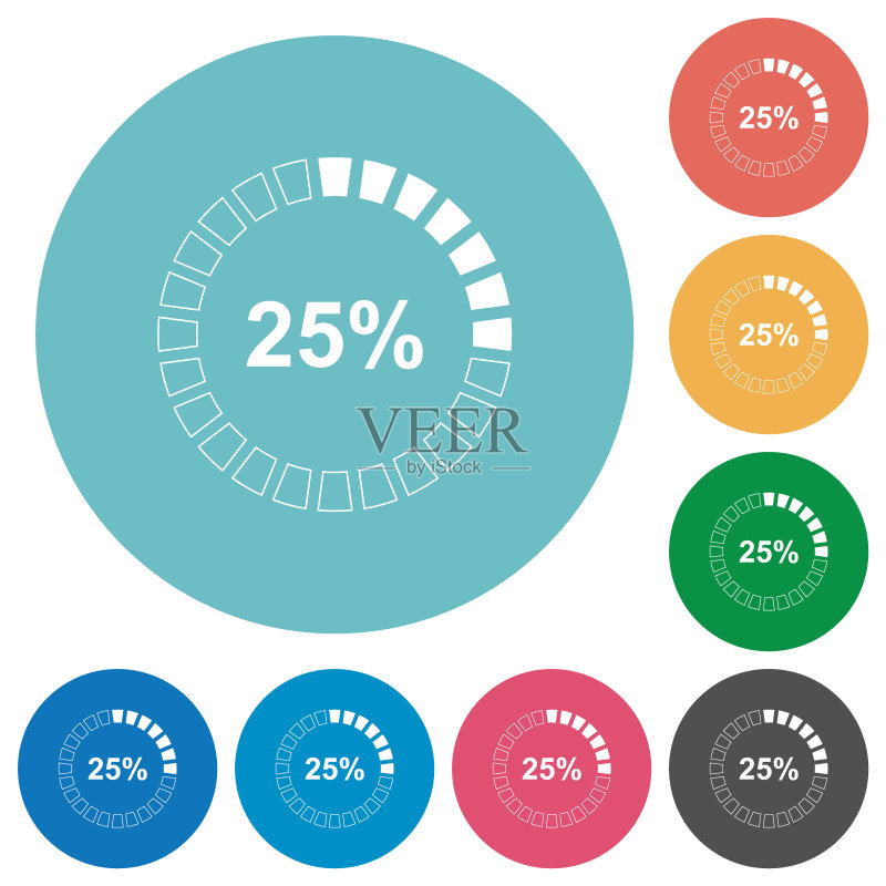 25%图标图标素材