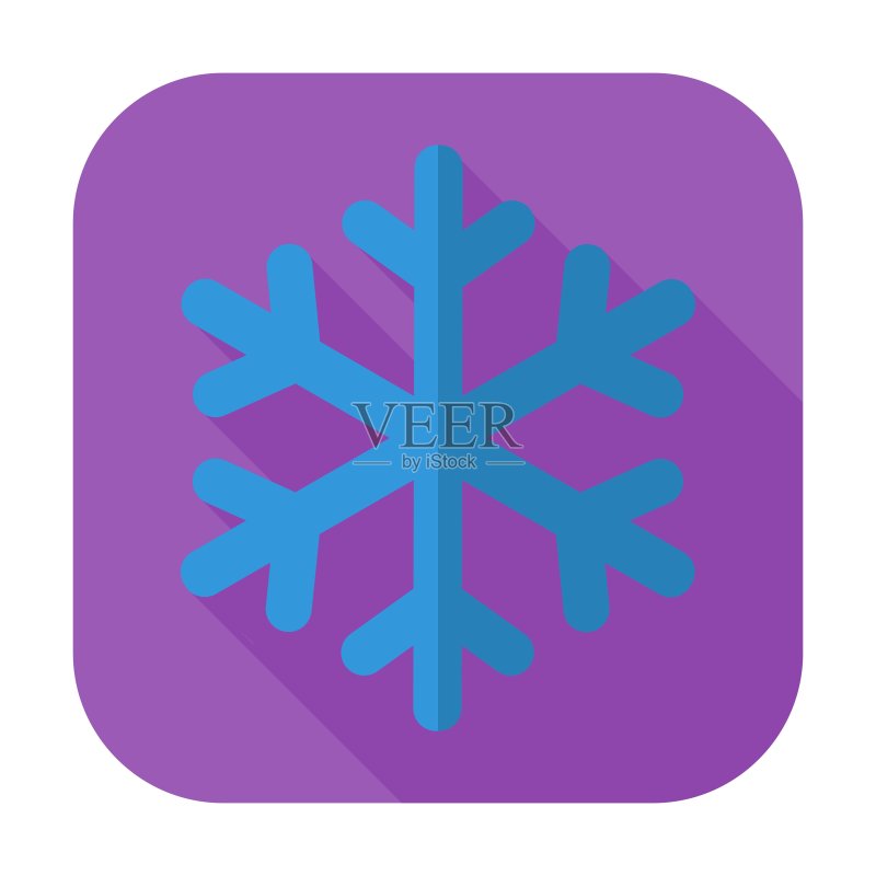 雪花图标图标素材