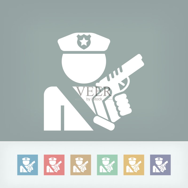 警察图标图标素材