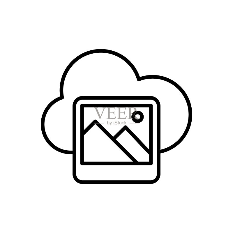 图片画廊图标Logo矢量图图标素材