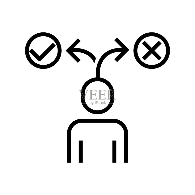 决策图标图标素材