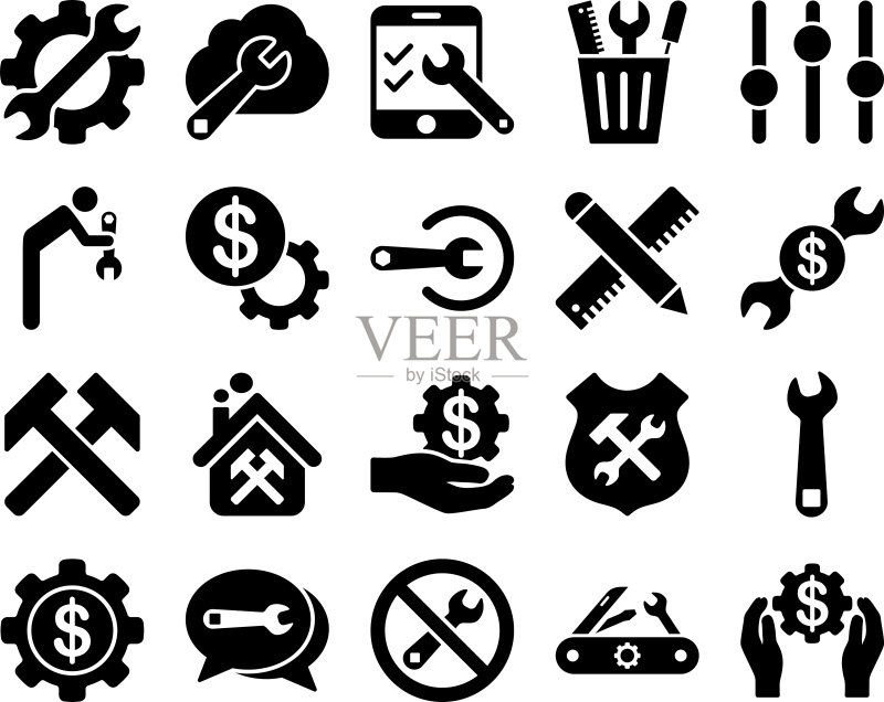 设置和工具图标图标素材