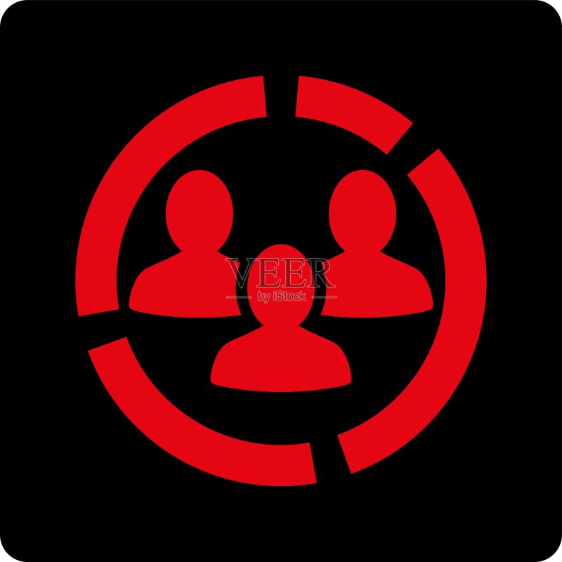 人口统计图表图标图标素材