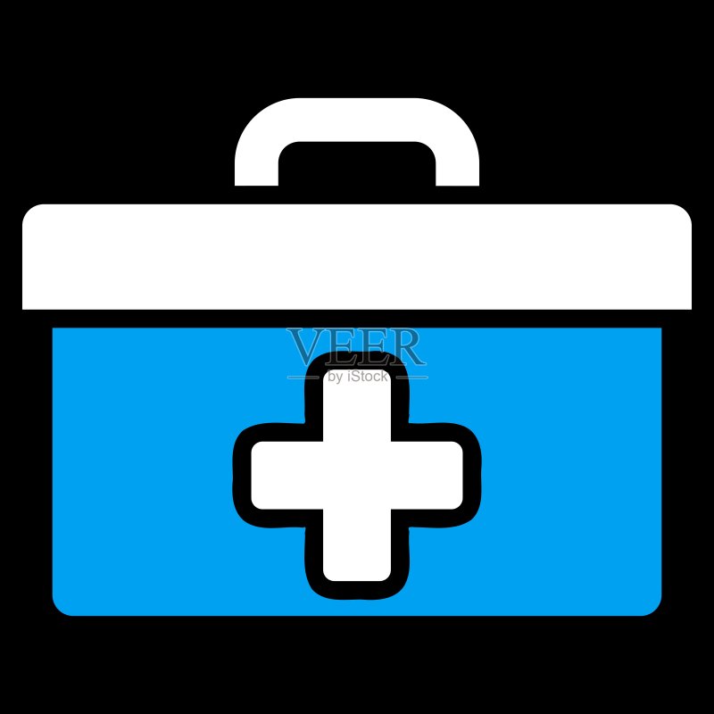 急救工具箱图标图标素材