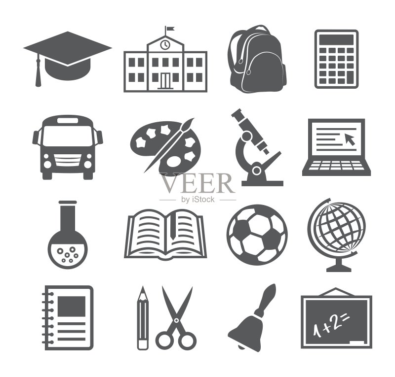 学校及教育图标图标素材