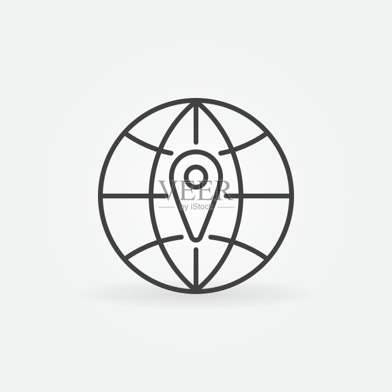 简约导航图标图标素材