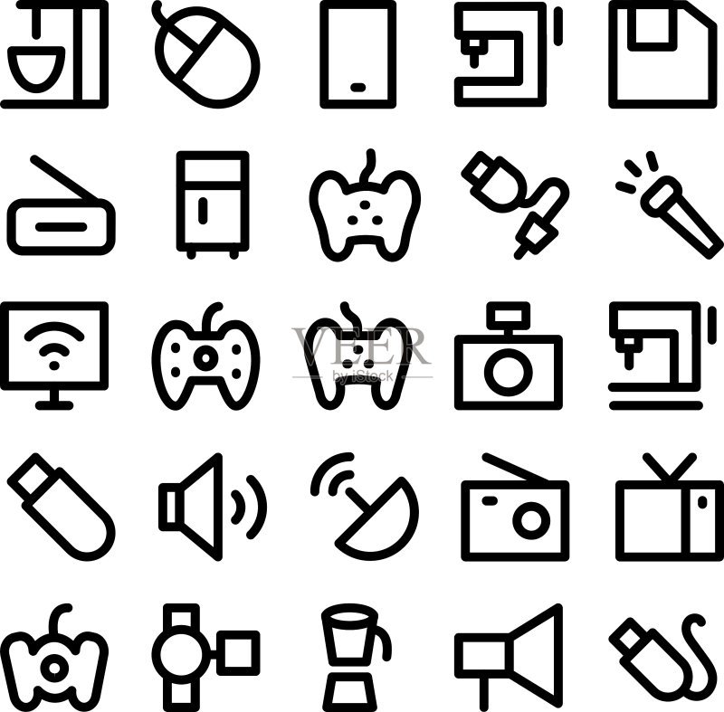 电子产品图标2图标素材