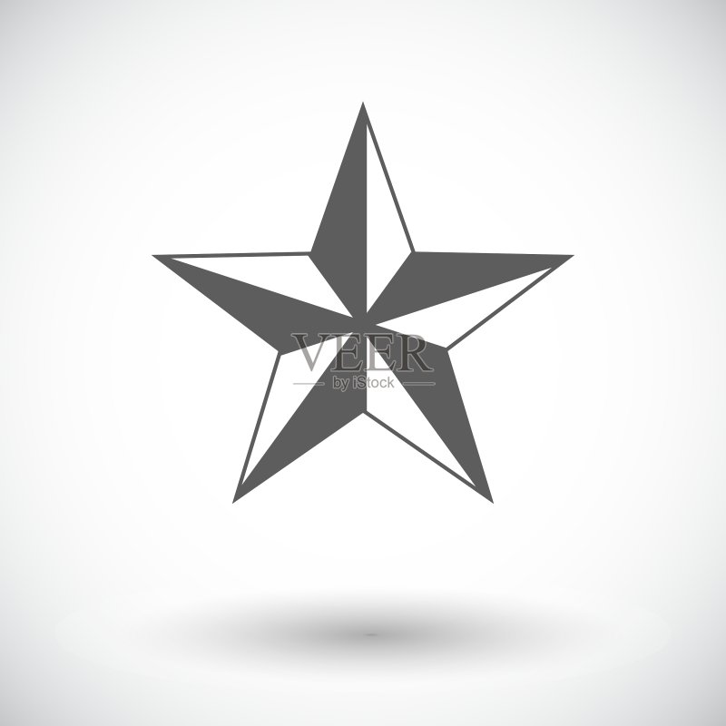 圣诞之星图标素材