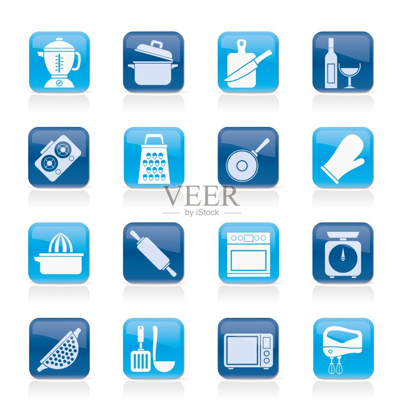 烹饪工具图标图标素材