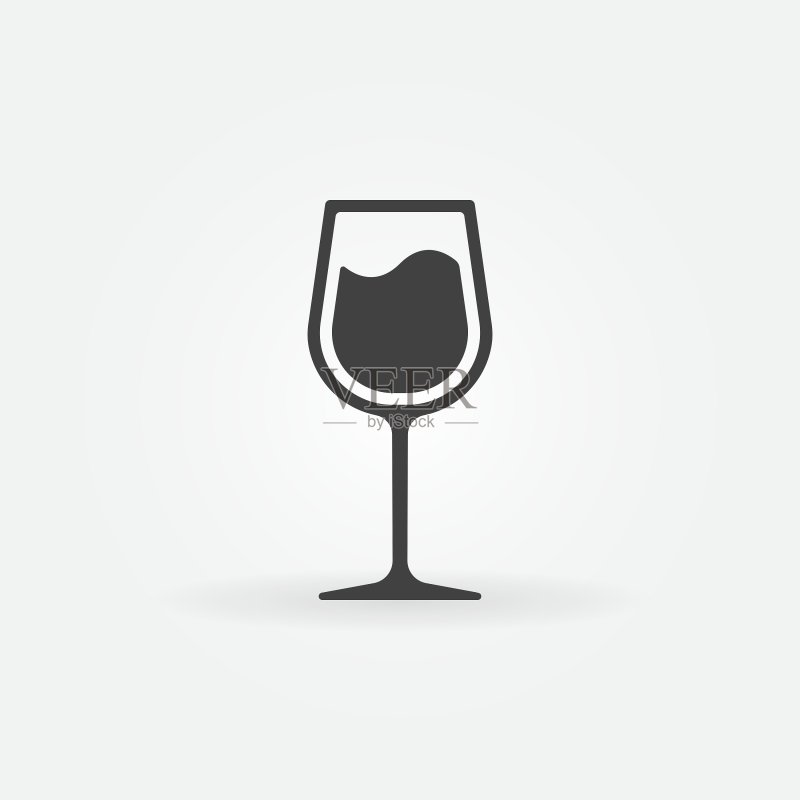 葡萄酒杯图标图标素材