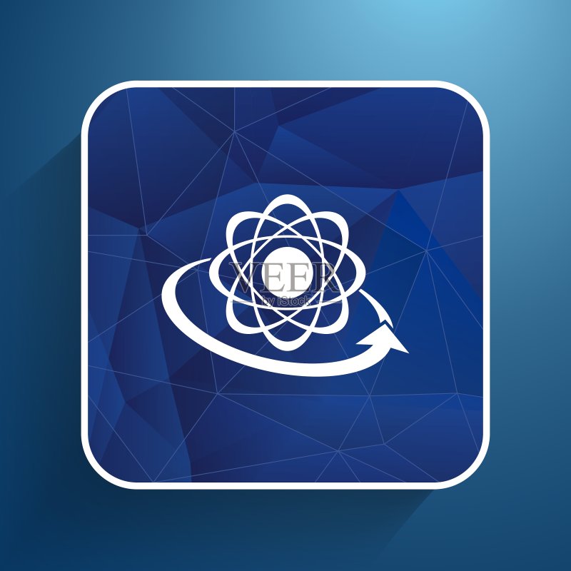 分子化合物图标，化学分子图标素材