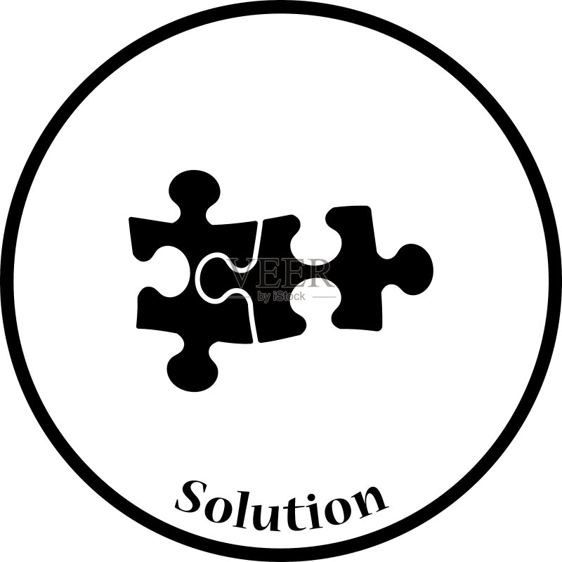 拼图决策图标图标素材