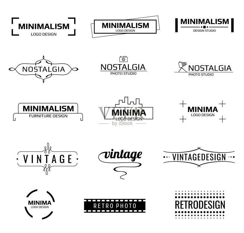 简约现代logo图标素材