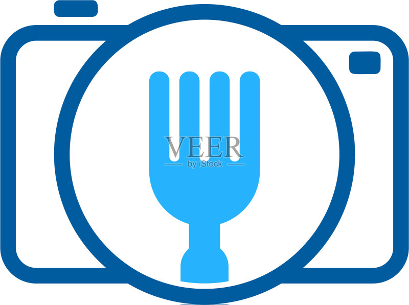 相机美食Logo图标设计图标素材