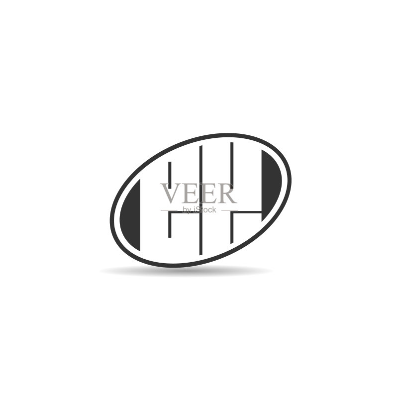 首字母EK Logo模板设计图标素材