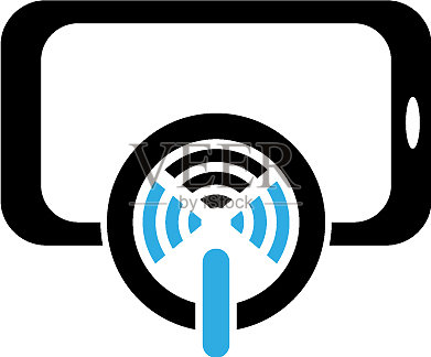 自拍杆手机图标素材