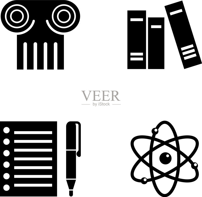 简约科学相关图标图标素材